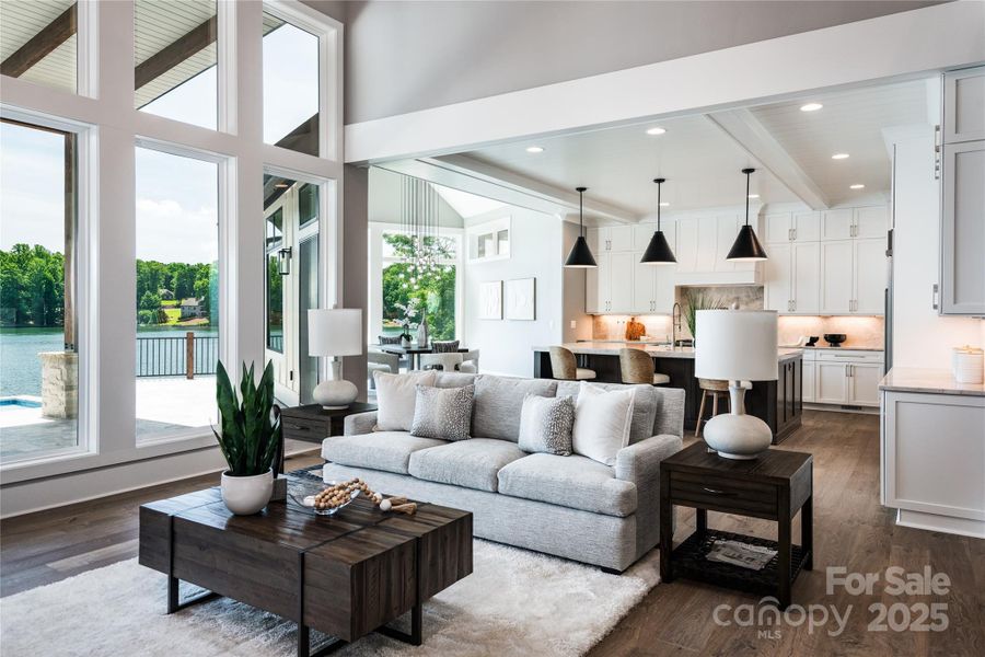 Furnished interior view inside a new home in , Mooresville (Image 34). Furnished interior view inside a new home in , Mooresville (Image 34).