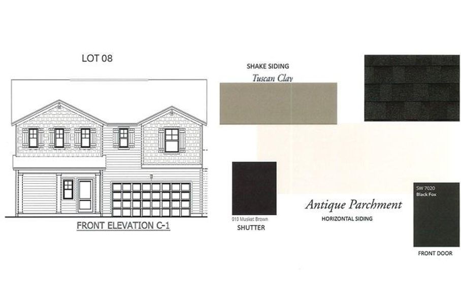 *Representative Photo* Exterior Style board *Representative Photo* Exterior Style board