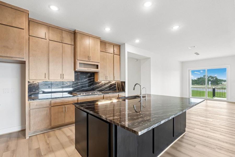 Furnished interior view inside a new home in Leander Estates, Leander (Image 7).