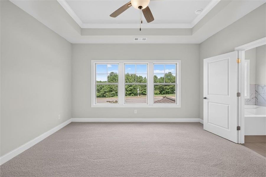 Spacious, unfurnished interior of a new home in , Buford (Image 24).