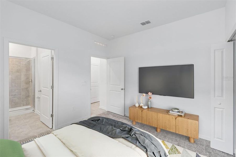 Furnished interior view inside a new home in Peace Creek Reserve, Winter Haven (Image 13).