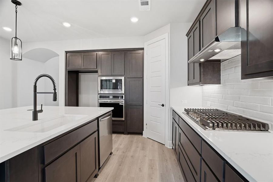 Furnished interior view inside a new home in Karis, Crowley (Image 7).
