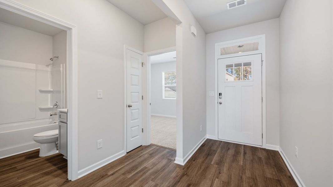 Spacious, unfurnished interior of a new home in Willowbrook, Winder (Image 11). Spacious, unfurnished interior of a new home in Willowbrook, Winder (Image 11).