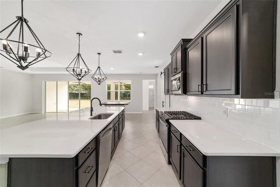 Furnished interior view inside a new home in Calesa Township, Ocala (Image 14).