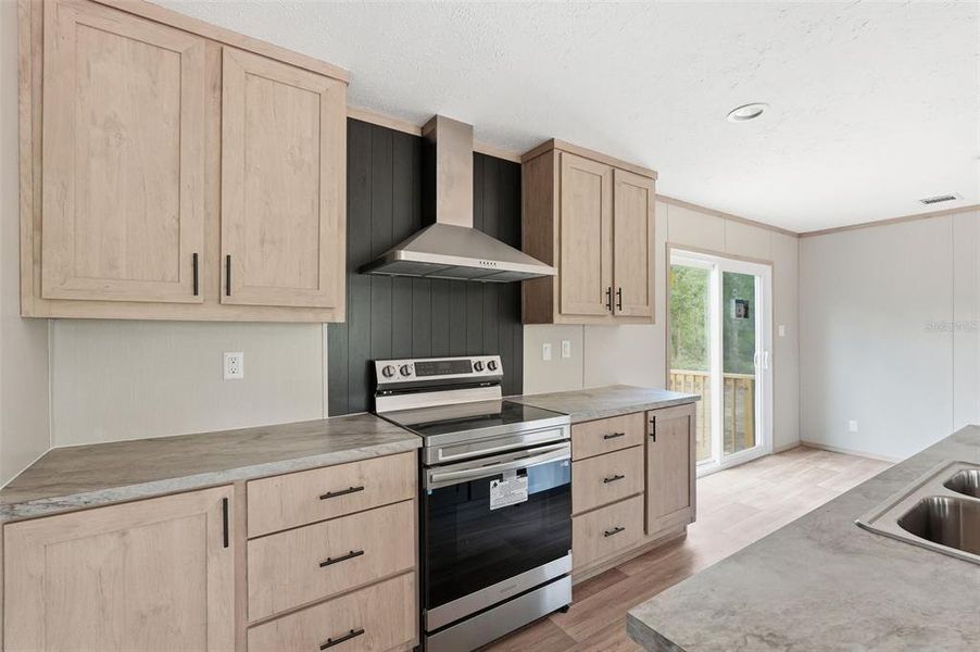 Furnished interior view inside a new home in , Williston (Image 6).
