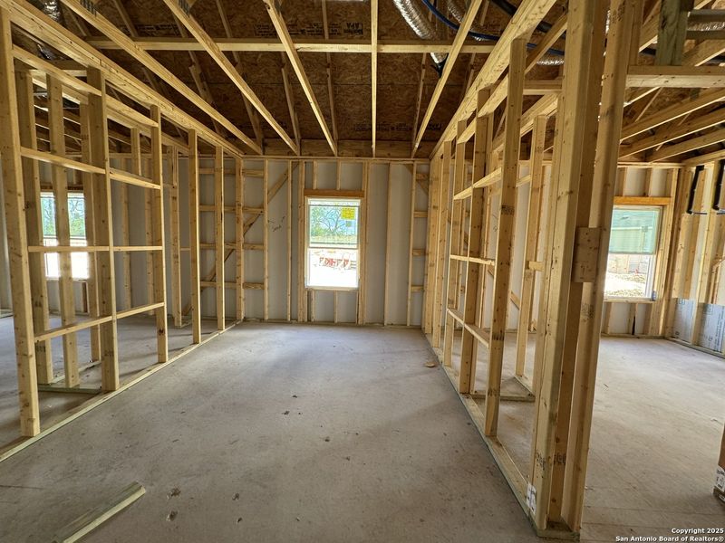 In-progress construction of a new home in The Preserve at the Wilder, Adkins, TX (Image 25).