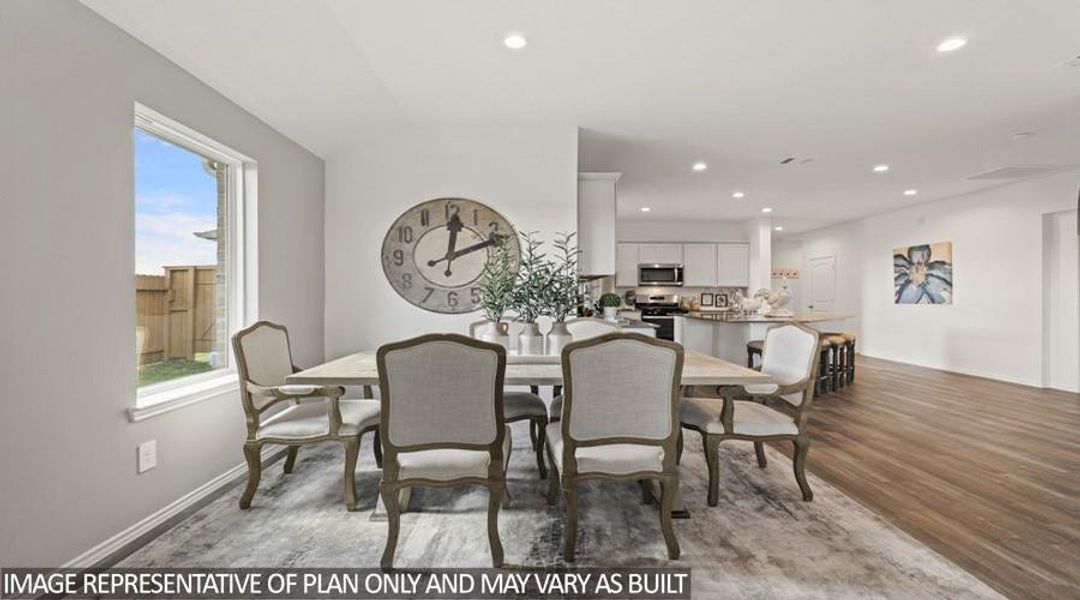 Furnished interior view inside a new home in Porters Mill, New Caney (Image 17).