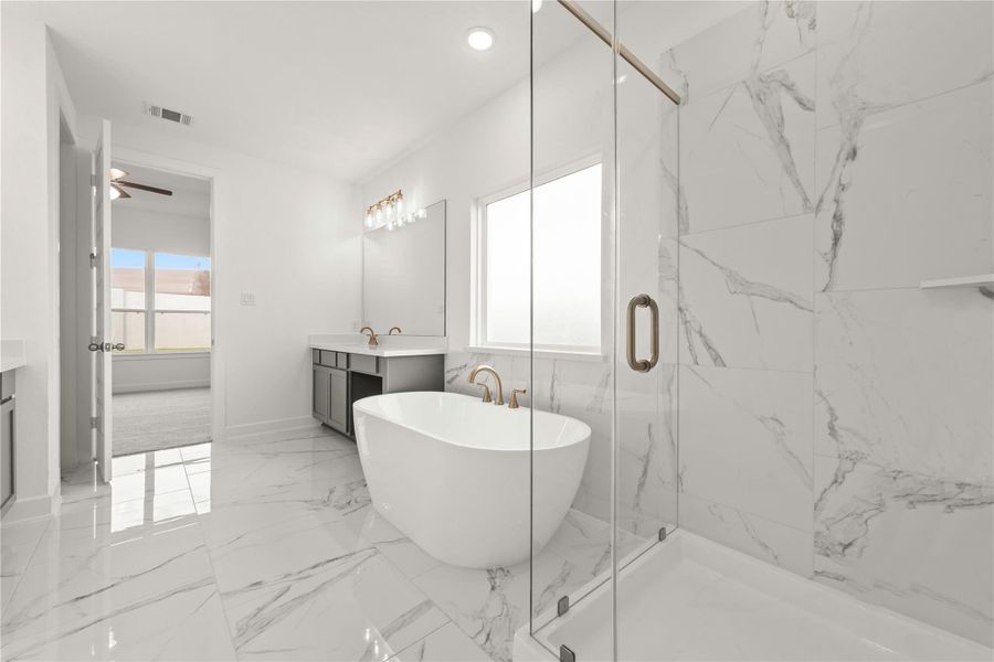 Furnished interior view inside a new home in COLTON™ - 45', Montgomery (Image 7). Furnished interior view inside a new home in COLTON™ - 45', Montgomery (Image 7).