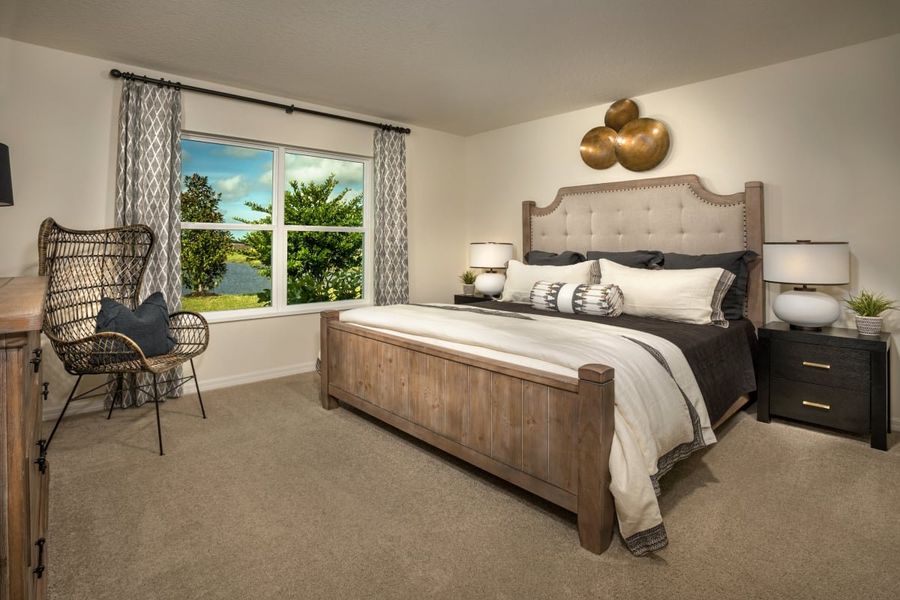 Representative furnished interior of a home built from the 1541 Modeled by KB Home in Riverstone, Land O' Lakes (Image 6).