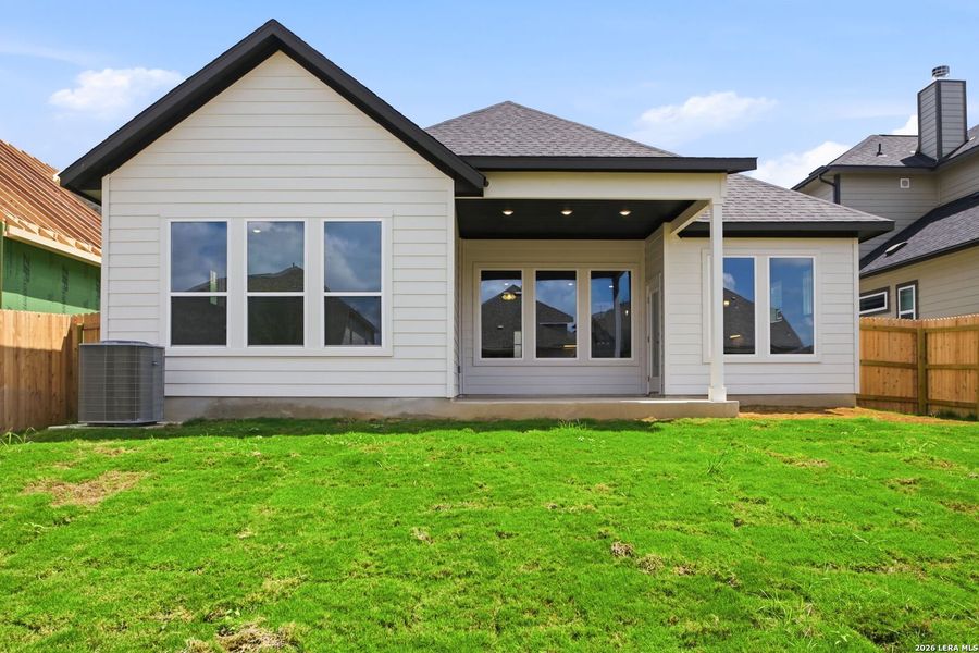 Exterior details and patio area of a home in Rhine Valley, Schertz (Image 17). Exterior details and patio area of a home in Rhine Valley, Schertz (Image 17).
