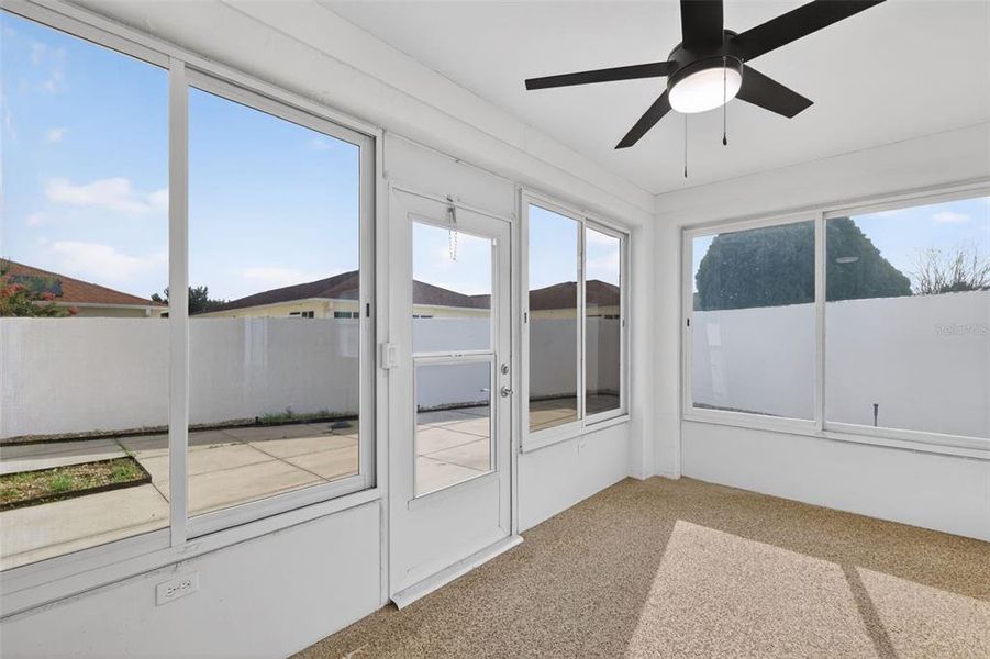 Exterior details and patio area of a home in , The Villages (Image 20).