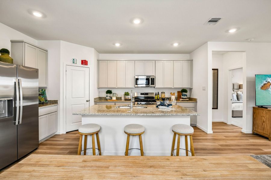 Representative furnished interior of a home built from the Juliet by Taylor Morrison in Mason Woods, Cypress (Image 17). Representative furnished interior of a home built from the Juliet by Taylor Morrison in Mason Woods, Cypress (Image 17).