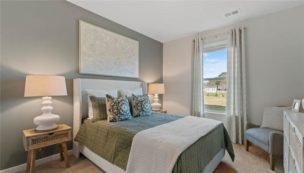 Furnished interior view inside a new home in Adagio, Dacula (Image 32).