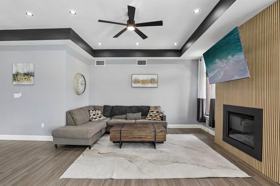 Furnished interior view inside a new home in , The Colony (Image 11). Furnished interior view inside a new home in , The Colony (Image 11).