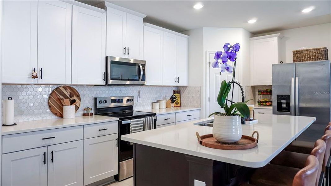 Furnished interior view inside a new home in , St. Cloud (Image 8).