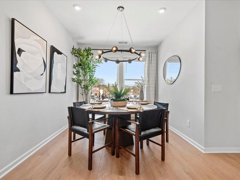 Furnished interior view inside a new home in Southmont, Charlotte (Image 14).