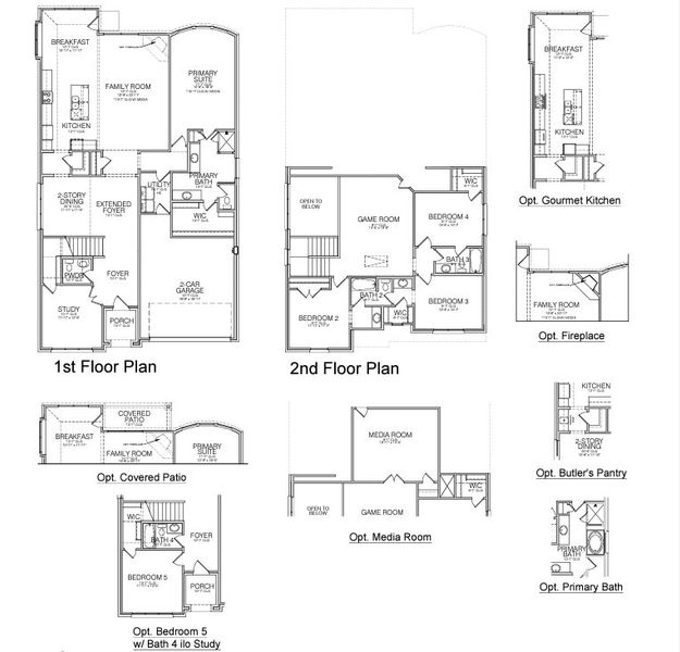 Image 20 representing the Madison II by Megatel Homes in Woodbridge, Wylie, TX.