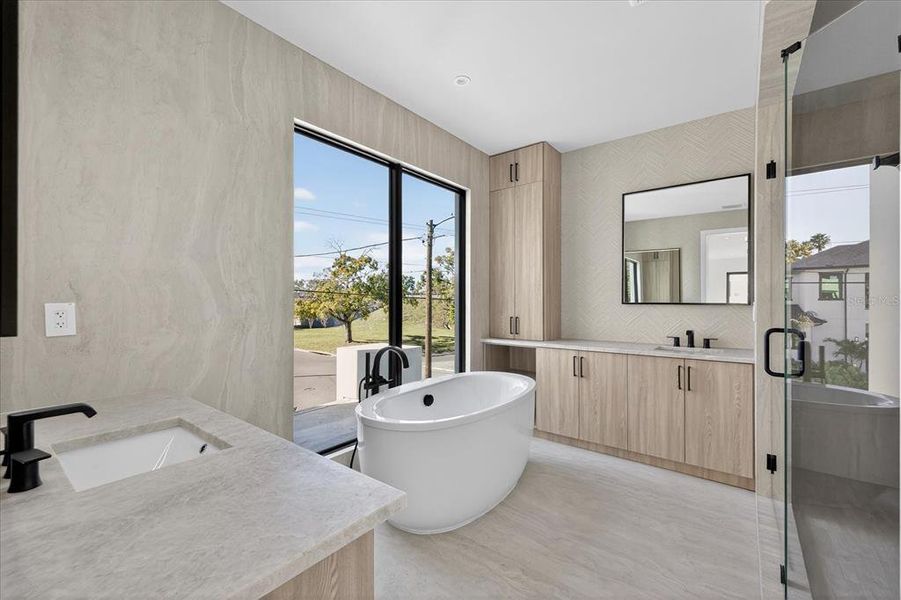 Furnished interior view inside a new home in , Tampa (Image 11).