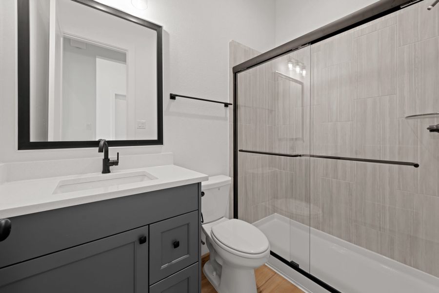 Furnished interior view inside a new home in Elyson, Katy (Image 12). Furnished interior view inside a new home in Elyson, Katy (Image 12).