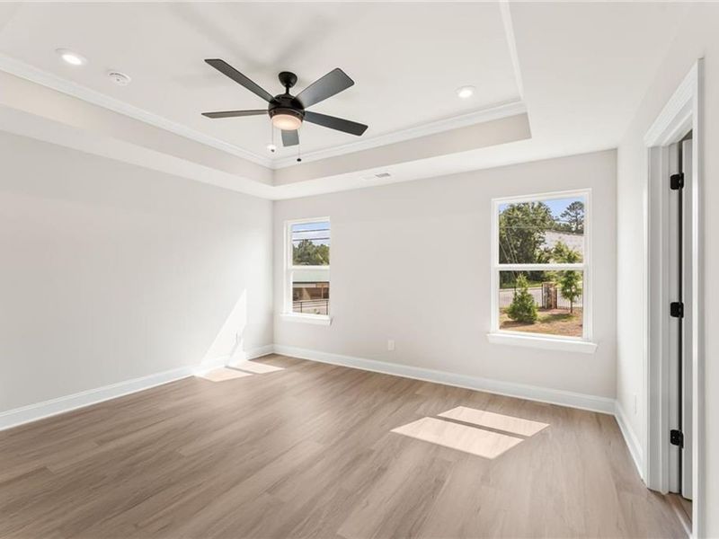 Spacious, unfurnished interior of a new home in The Village at Shallowford, Kennesaw (Image 21). Spacious, unfurnished interior of a new home in The Village at Shallowford, Kennesaw (Image 21).