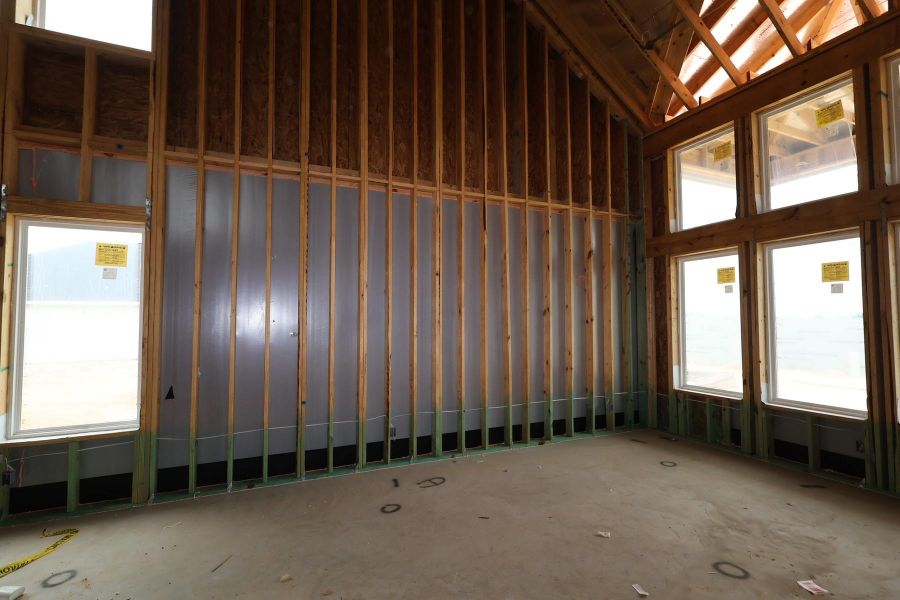 In-progress construction of a new home in Jubilee 50′, Hockley, TX (Image 20).