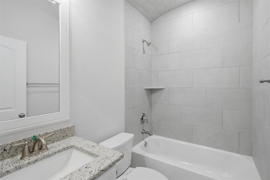Furnished interior view inside a new home in , Tolar (Image 14).