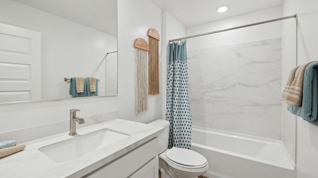 Furnished interior view inside a new home in Remington, Buckeye (Image 33).