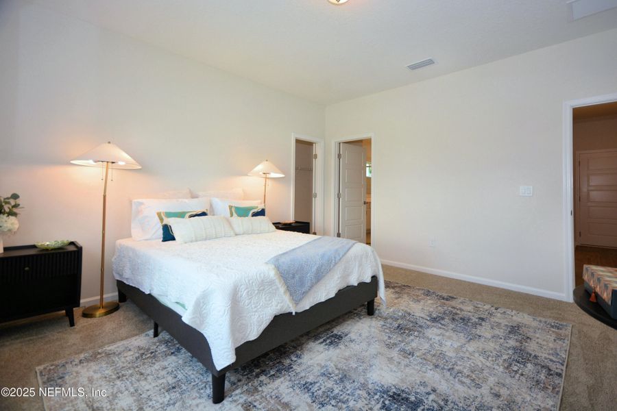 Furnished interior view inside a new home in , Jacksonville (Image 14).