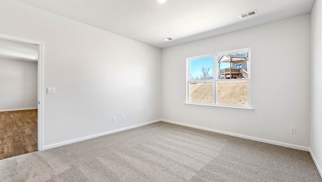 Spacious, unfurnished interior of a new home in Spring Ridge, Anderson (Image 23). Spacious, unfurnished interior of a new home in Spring Ridge, Anderson (Image 23).