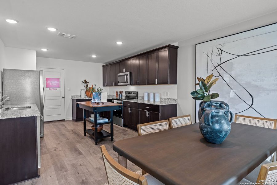 Furnished interior view inside a new home in Horizon Ridge, San Antonio (Image 9).