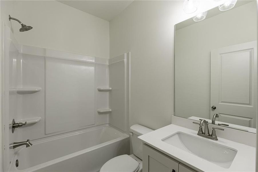 Furnished interior view inside a new home in , Winder (Image 17).