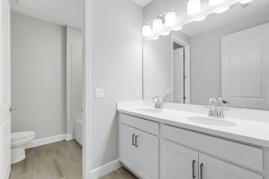 Furnished interior view inside a new home in Headwaters at Lofton Creek, Yulee (Image 9). Furnished interior view inside a new home in Headwaters at Lofton Creek, Yulee (Image 9).