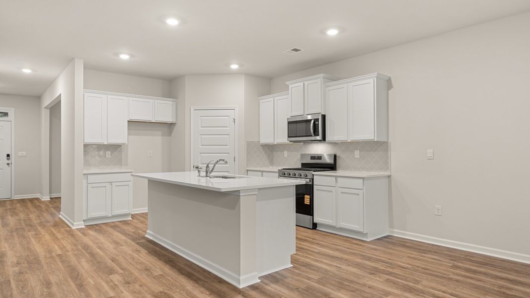 Furnished interior view inside a new home in Twin Lakes, Hoschton (Image 3).