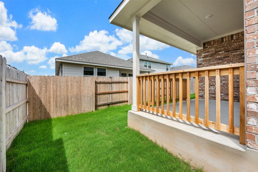 Exterior details and patio area of a home in , San Marcos (Image 3). Exterior details and patio area of a home in , San Marcos (Image 3).