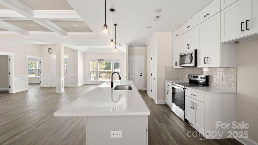 Furnished interior view inside a new home in , Indian Trail (Image 11). Furnished interior view inside a new home in , Indian Trail (Image 11).