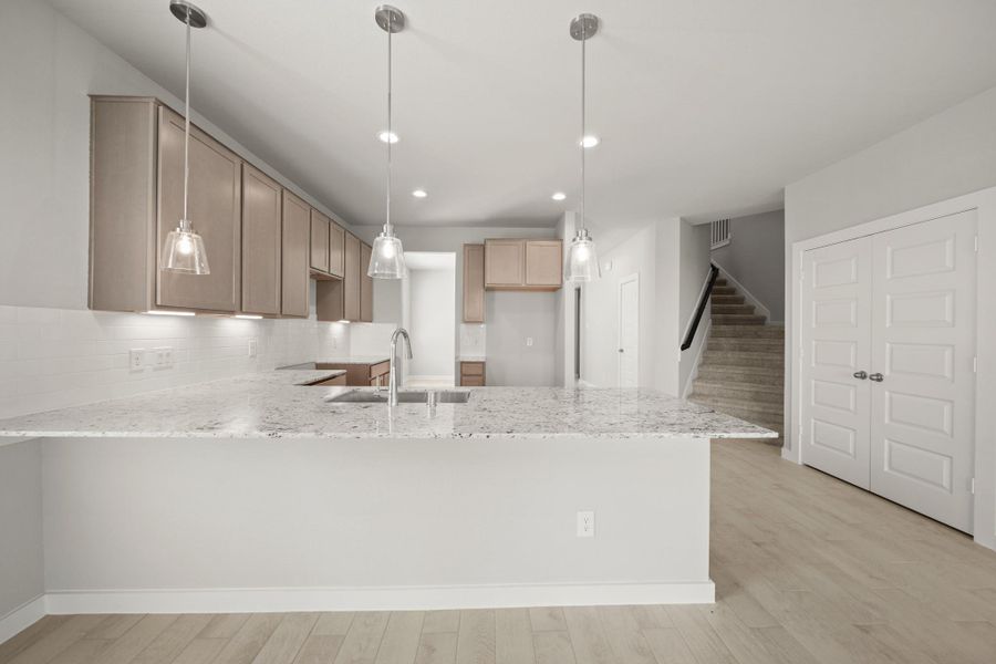 Furnished interior view inside a new home in Beacon Hill, Waller (Image 4). Furnished interior view inside a new home in Beacon Hill, Waller (Image 4).
