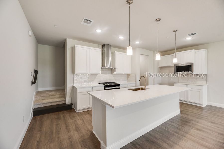 Photo representation of the Holbrook floorplan. Colors, finishes and options will vary.