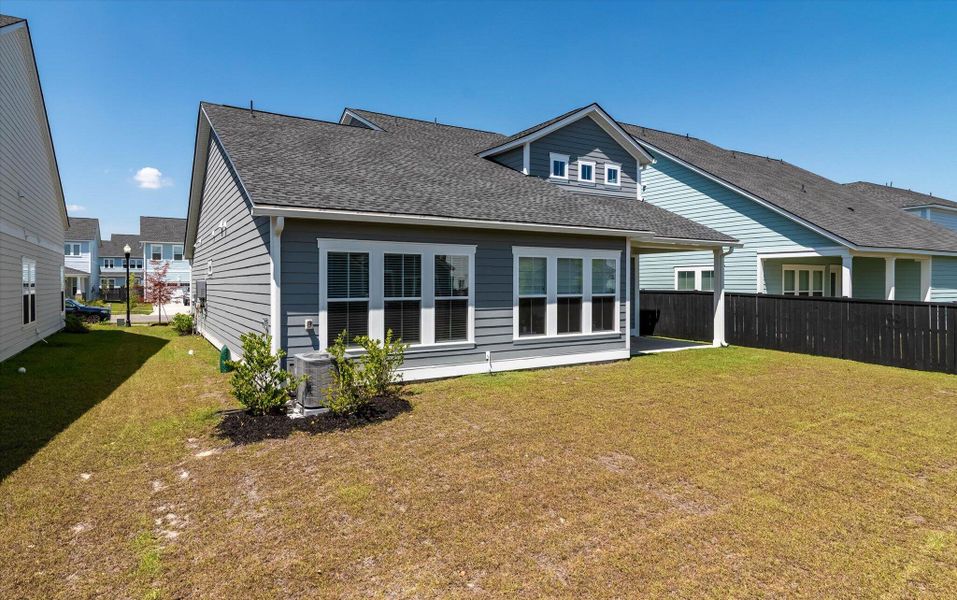 Exterior details and patio area of a home in Carnes Crossroads, Summerville (Image 22).