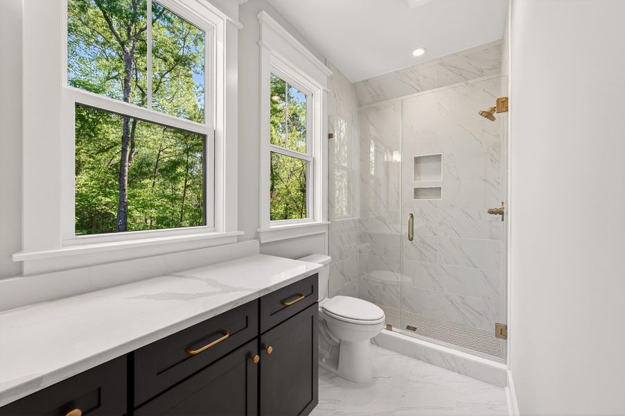 Furnished interior view inside a new home in Yellow House Landing, Charleston (Image 9).