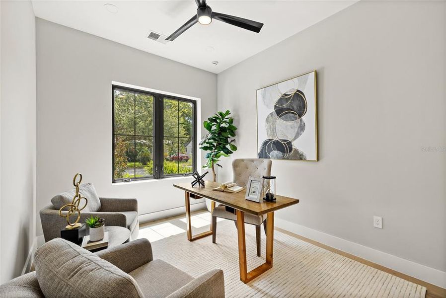 Furnished interior view inside a new home in , Orlando (Image 21).