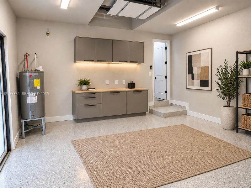 Garage Virtual staging