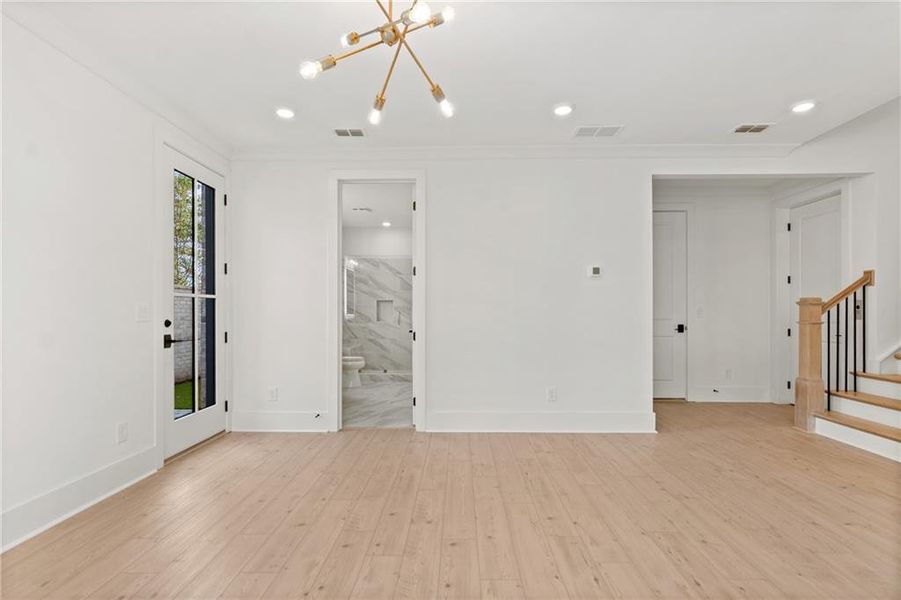 Spacious, unfurnished interior of a new home in Park Walke, Alpharetta (Image 33).