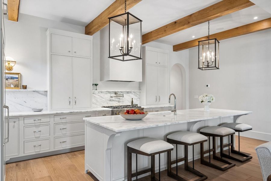 Furnished interior view inside a new home in , Charleston (Image 9).