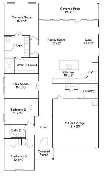 **Photos are representative only. This is not the actual home.**