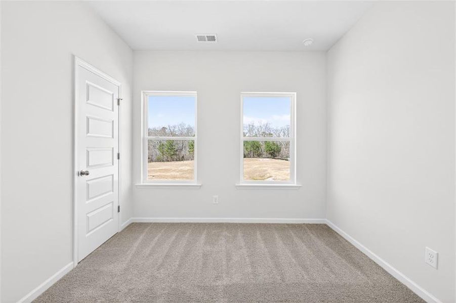 Spacious, unfurnished interior of a new home in Fuller Station, Loganville (Image 28). Spacious, unfurnished interior of a new home in Fuller Station, Loganville (Image 28).