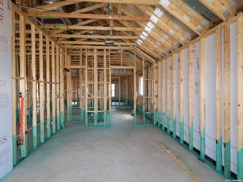 In-progress construction of a new home in Everly Estates, San Antonio, TX (Image 10).