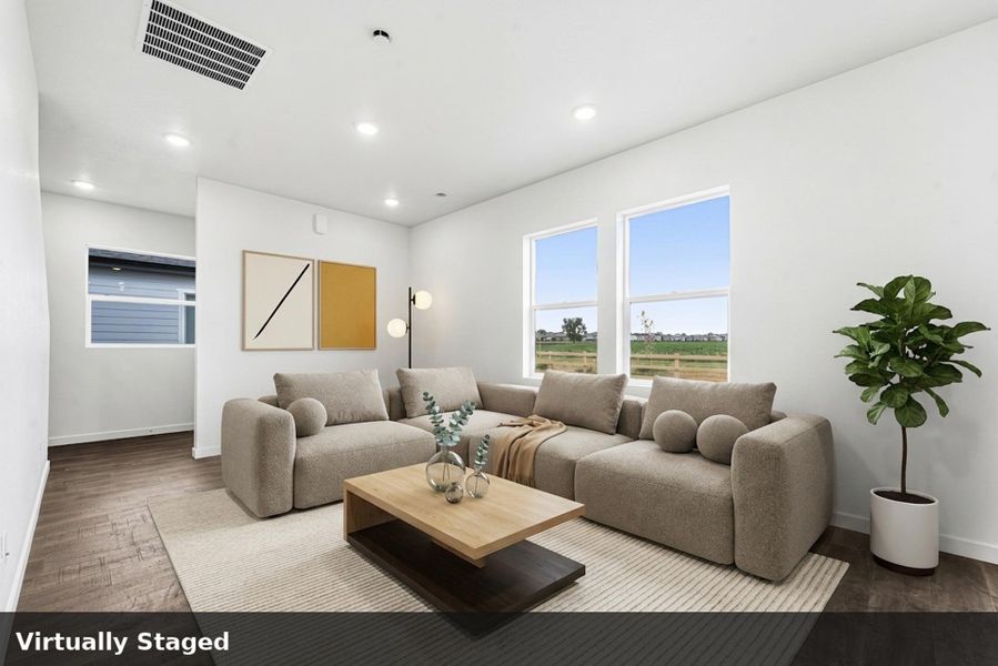 Furnished interior view inside a new home in Granary, Johnstown (Image 8).