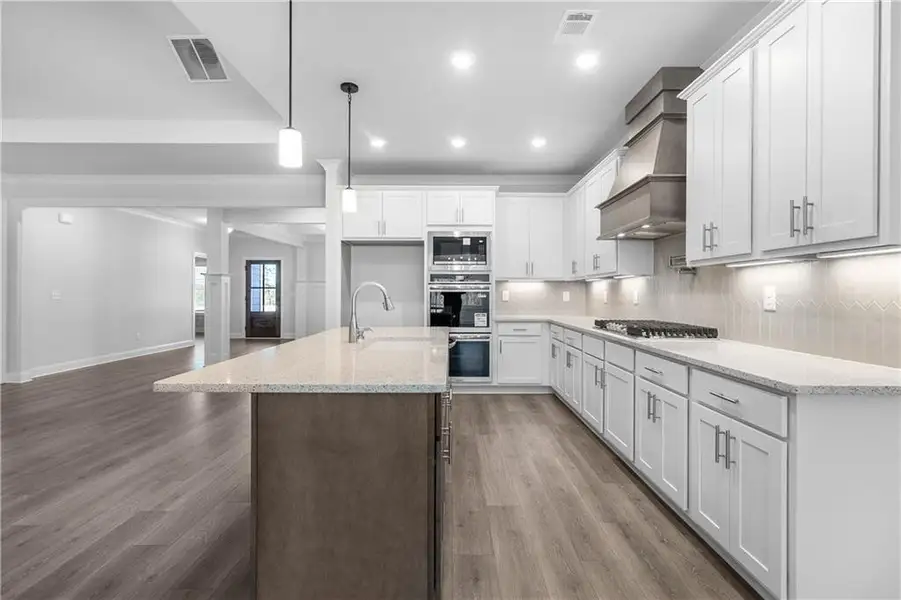 Furnished interior view inside a new home in Belle Woode Estates, Monroe (Image 13).