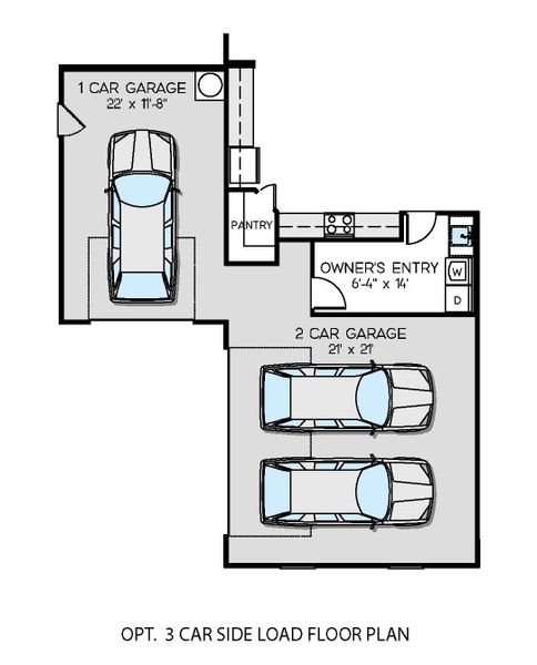 2D floor plan layout for the St Andrews by Greybrook Homes in Edmunds Farm, Clover, SC (Image 4).