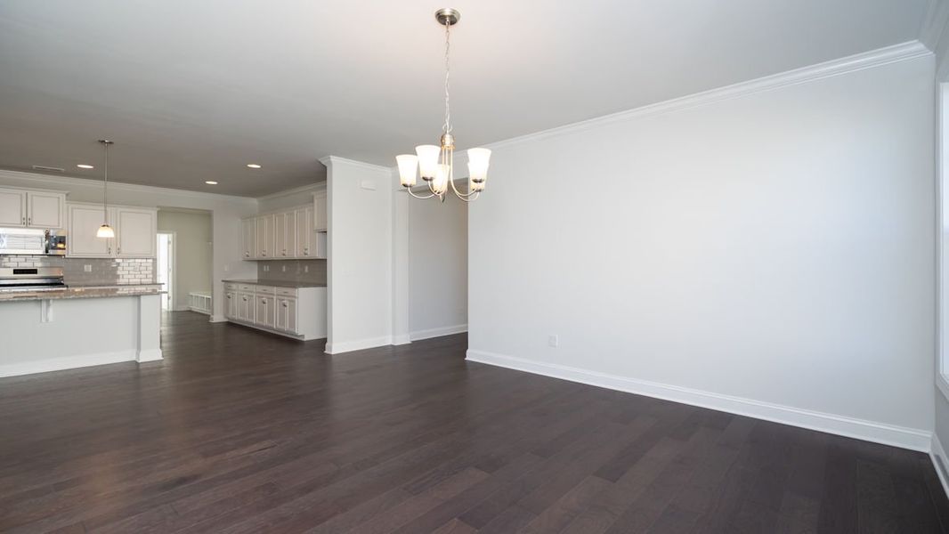Representative unfurnished interior of a home built from the TRIVECTA by D.R. Horton in Waterbridge, Myrtle Beach (Image 16).